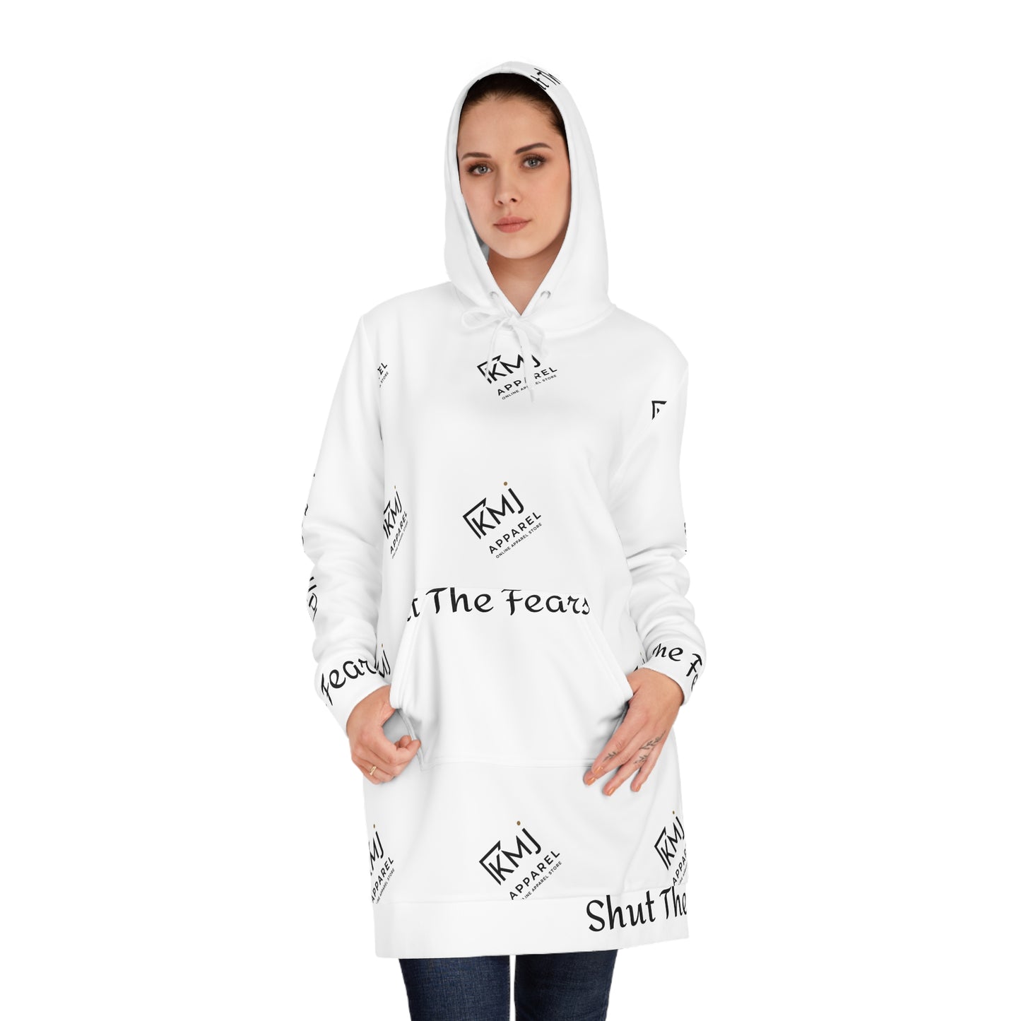 Women's Hoodie Dress - UNIversalMe Hoodie by KMJ APPAREL - KERRY MCVEY J