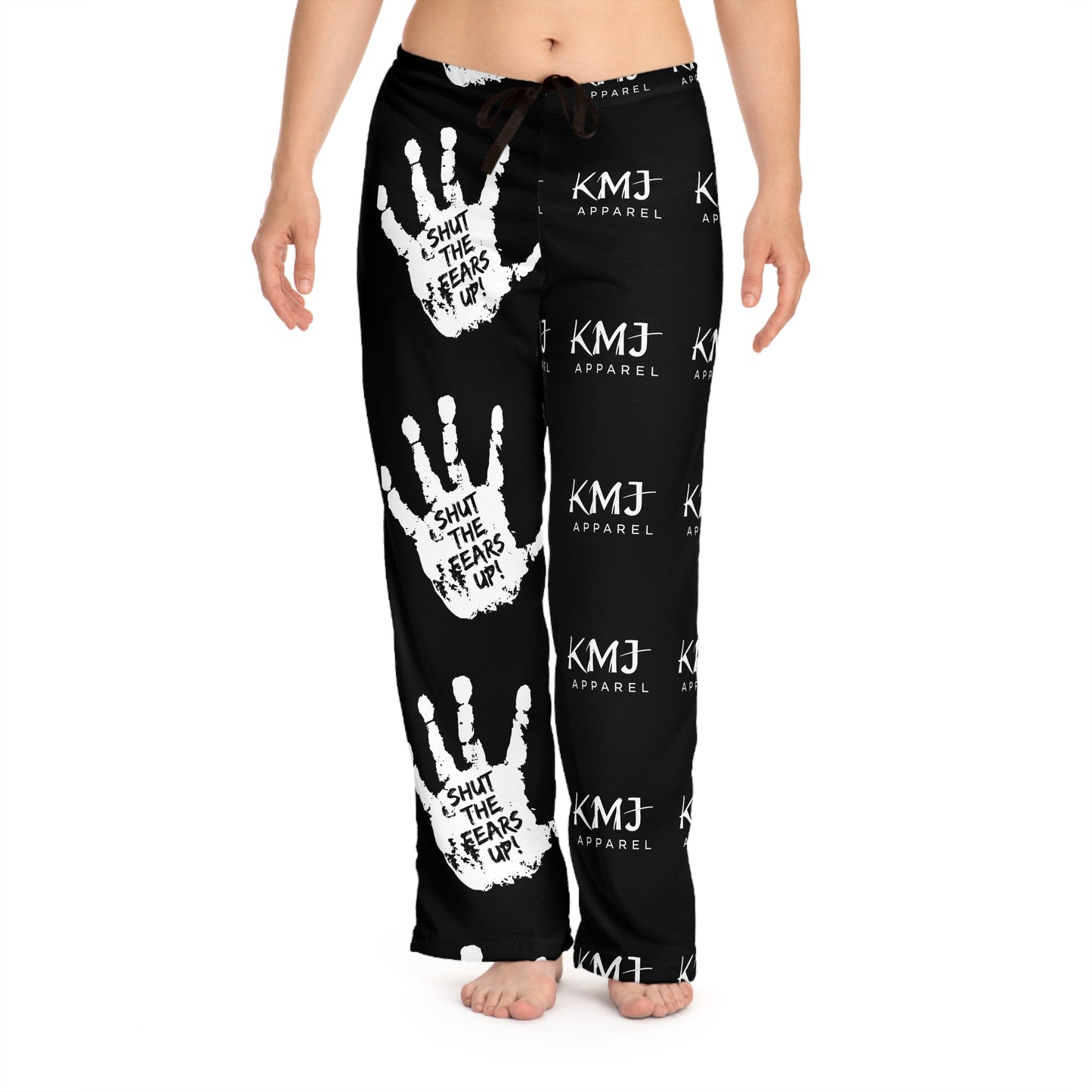 Women's 'Shut The Fears UP!',  Signature, Pajama Pants (AOP)