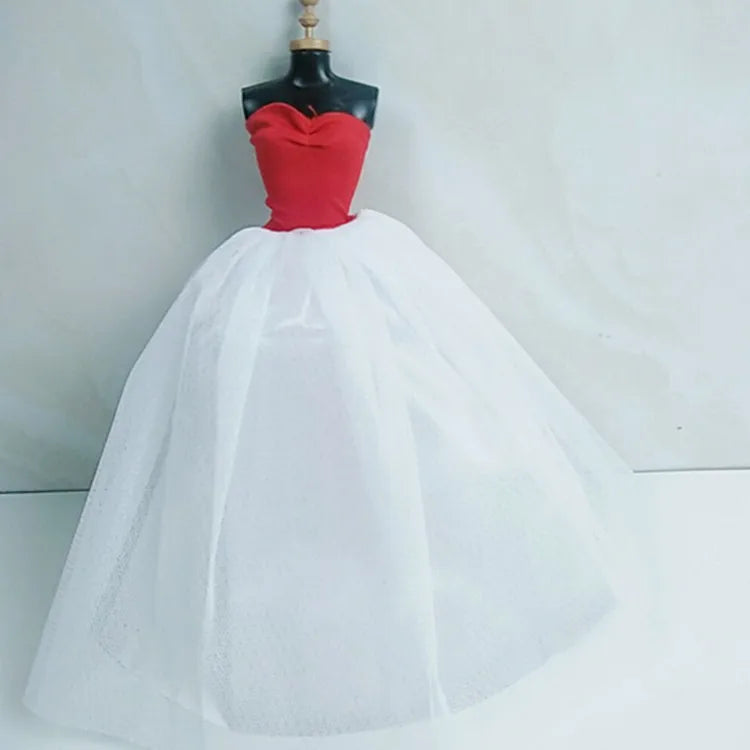 1pc 30cm Doll Clothes Fashion Dress Wedding Princess or Party Dress for 29CM Barbie Dol Best Gift for Girl