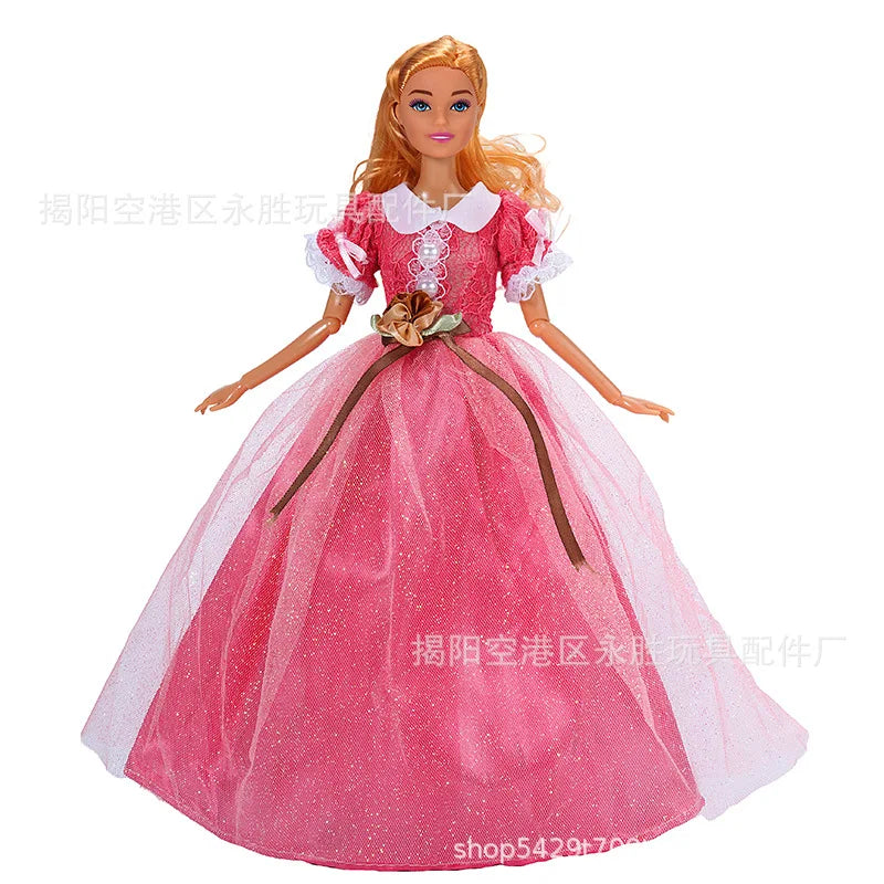 1pc 30cm Doll Clothes Fashion Dress Wedding Princess or Party Dress for 29CM Barbie Dol Best Gift for Girl