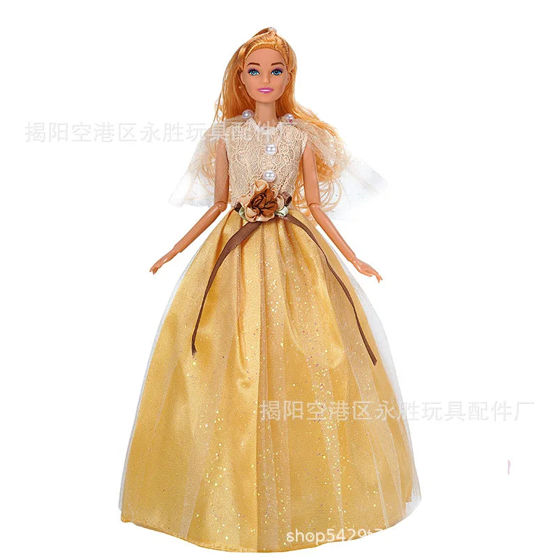 1pc 30cm Doll Clothes Fashion Dress Wedding Princess or Party Dress for 29CM Barbie Dol Best Gift for Girl